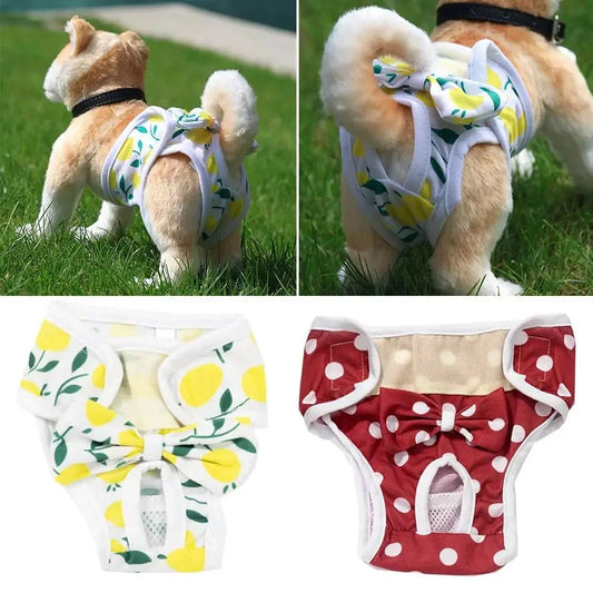 Dog Diapers Physiological Panties Washable Underwear for Pets