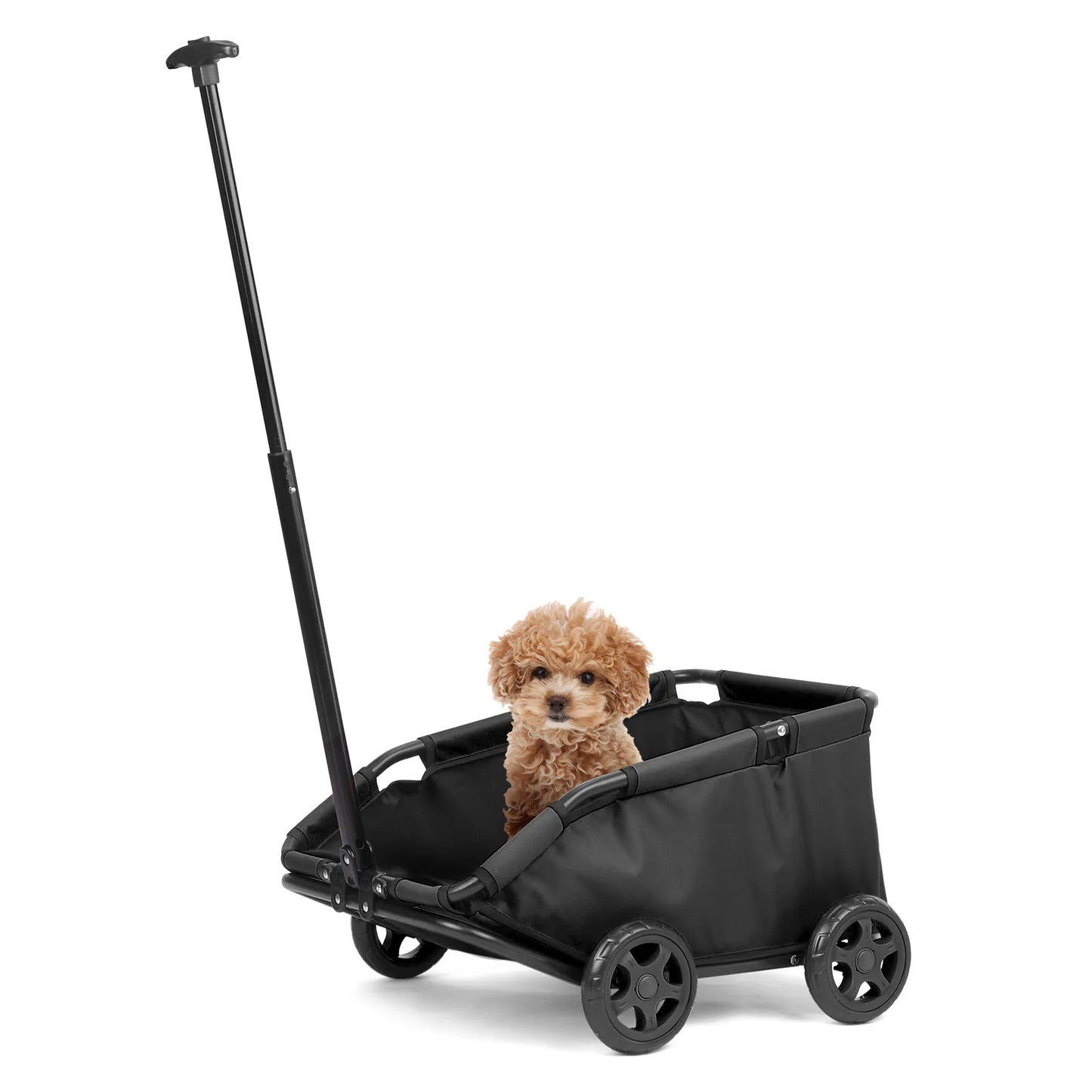 Pet Cart Four Wheels Folding Dog Stroller Lightweight