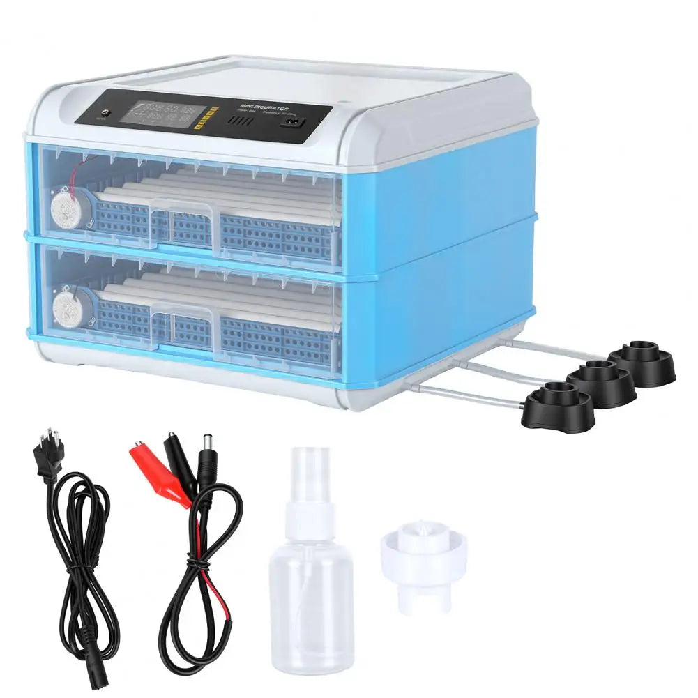 120 Egg Incubators With Automatic Egg Turning And Temperature Control
