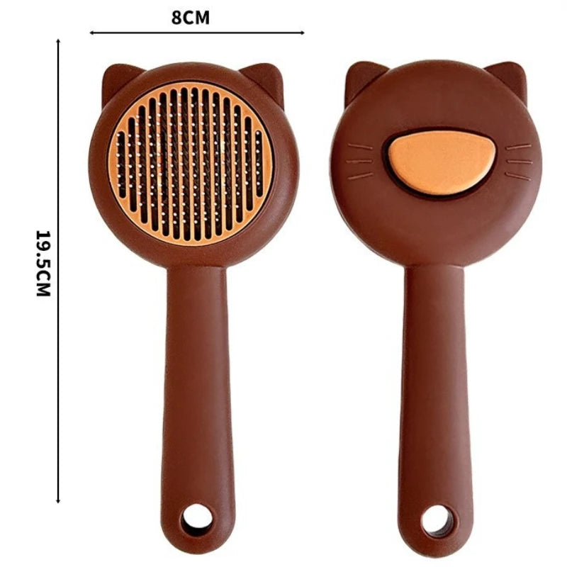 Pet Comb Cat Hair Removal Brush For Grooming And Deshedding