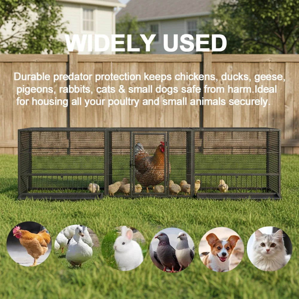 Thickened Chicken Coop Durable Pigeon Cage Outdoor Poultry Pen For Home Breeding