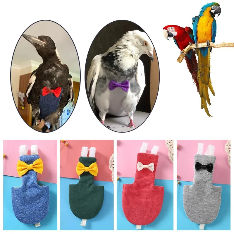 Zhejiang Parrot Pigeon Diaper Flight Suit Bird Clothes