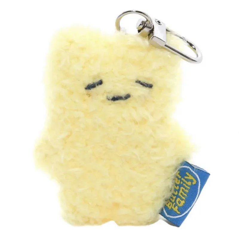 CN Shanghai Guangdong Butter Rabbit Plush Keychain Anime Toy