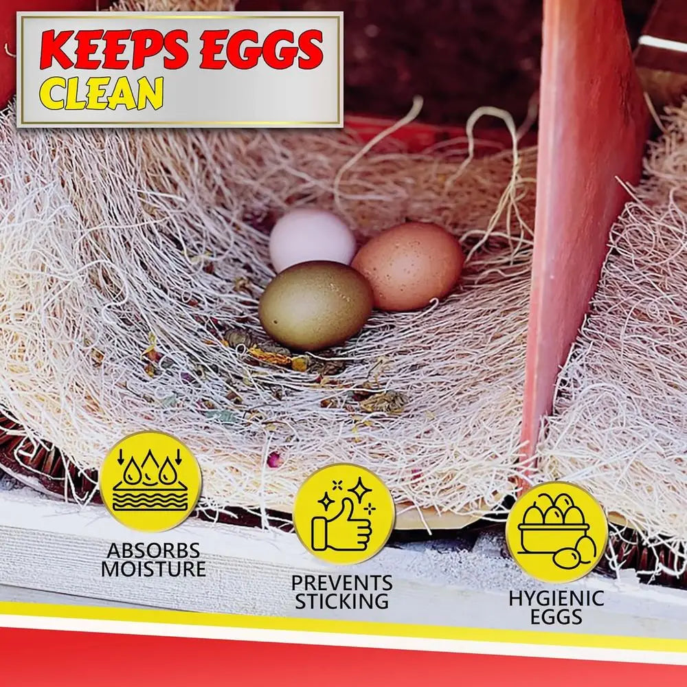 Chicken Nesting Pads With Aromatic Nest Herbs For Egg Laying