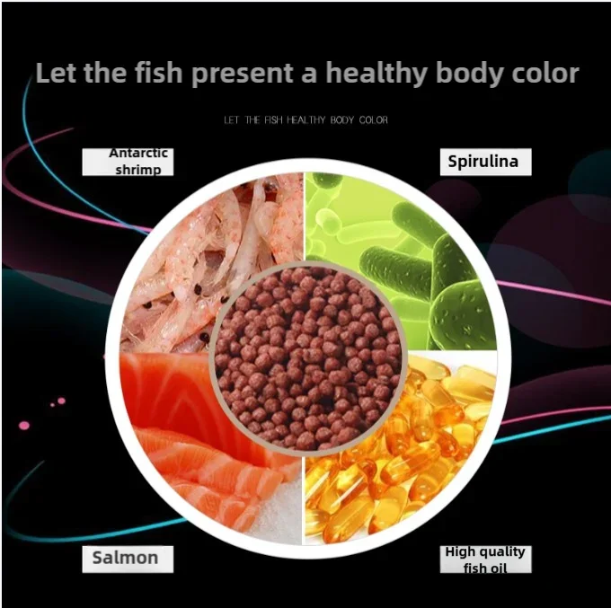 Deera Goldfish Food With Antarctic Krill And Probiotics