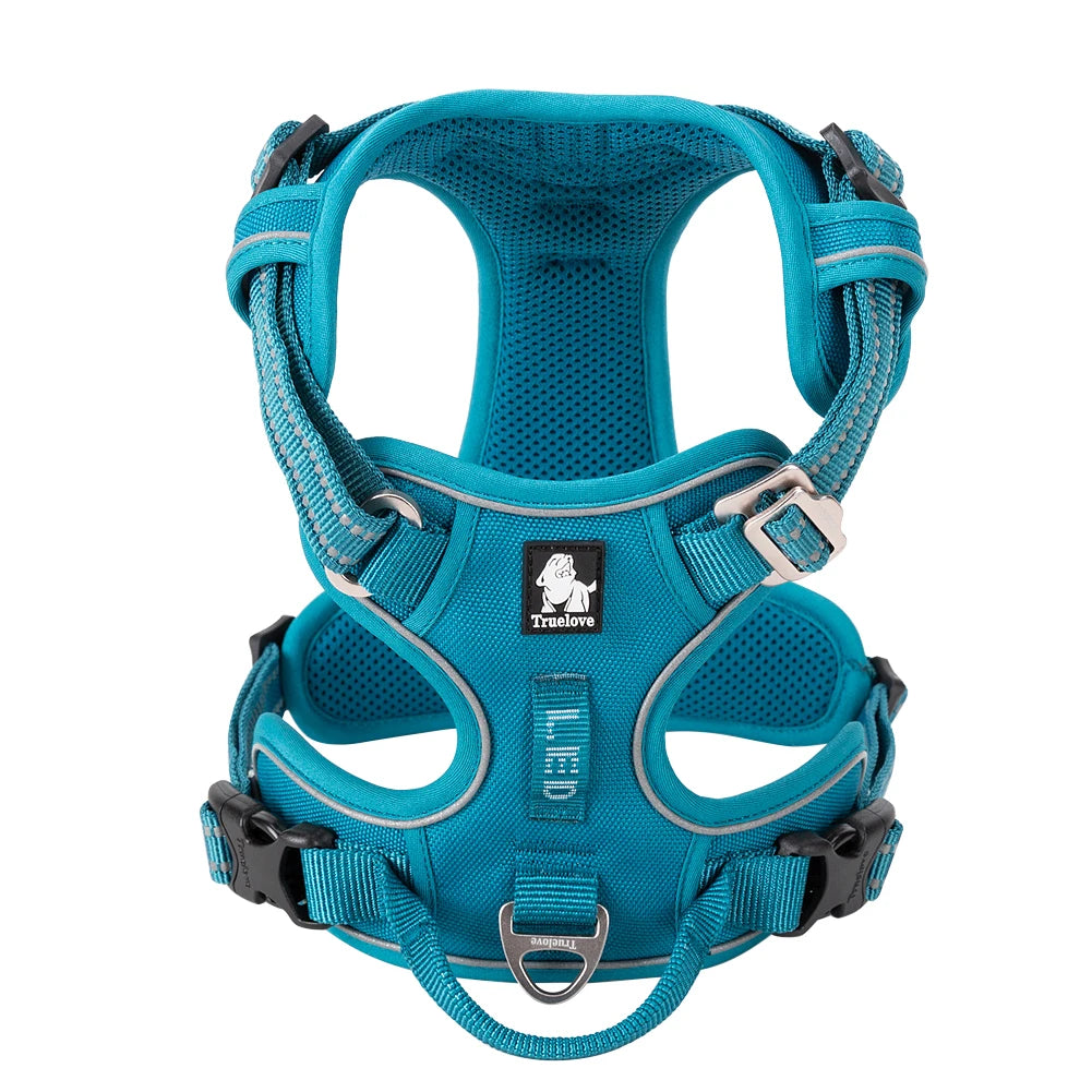 Winhyepet Reflective Training Dog Harness Nylon Padding Vest