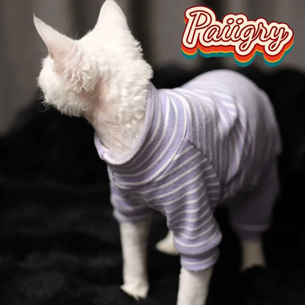 Hairless Cat Clothes Sphinx Warm Stretchy Vest For Pets