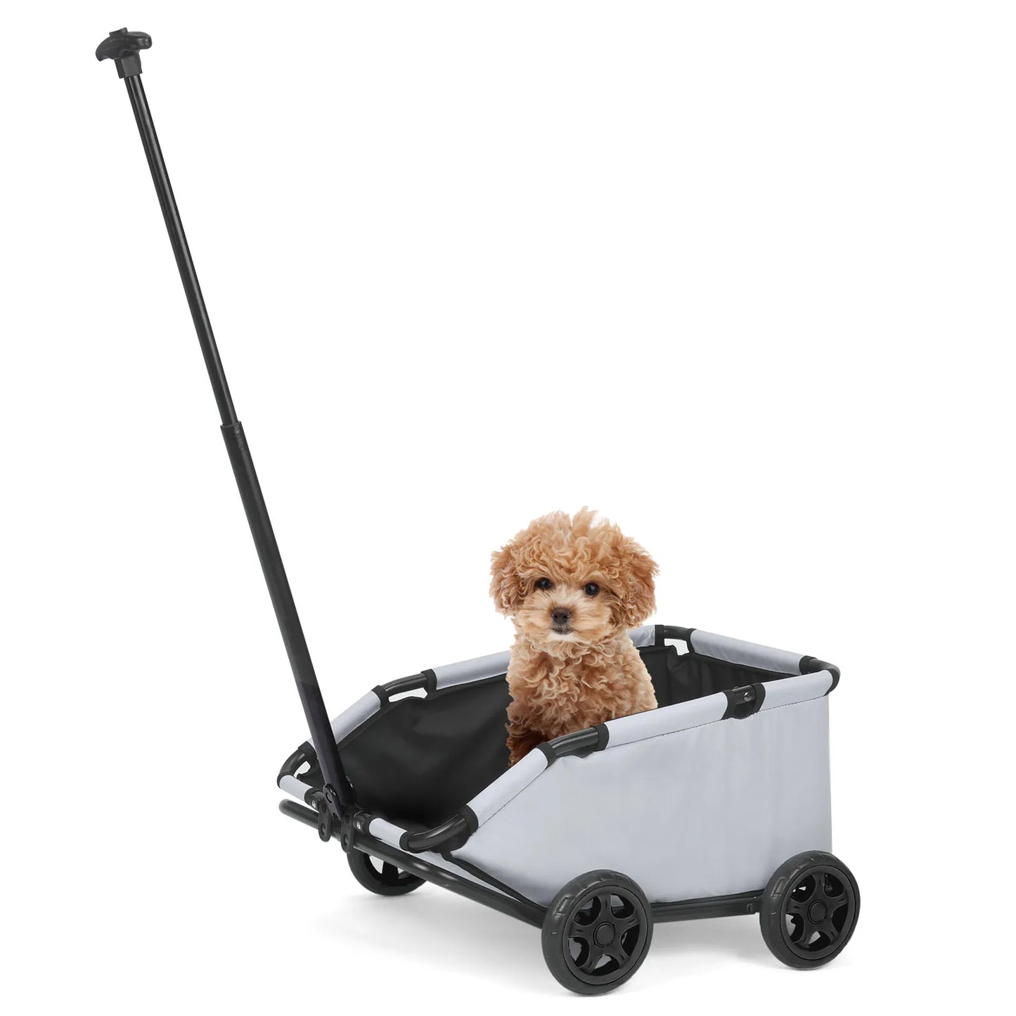 Pet Cart Four Wheels Folding Dog Stroller Lightweight