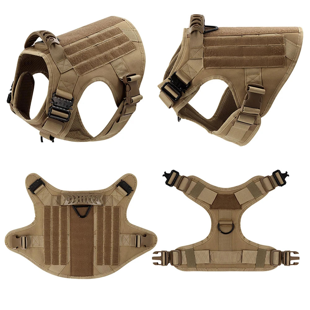 Dog Harness And Leash Vest Set For Medium Large Dogs