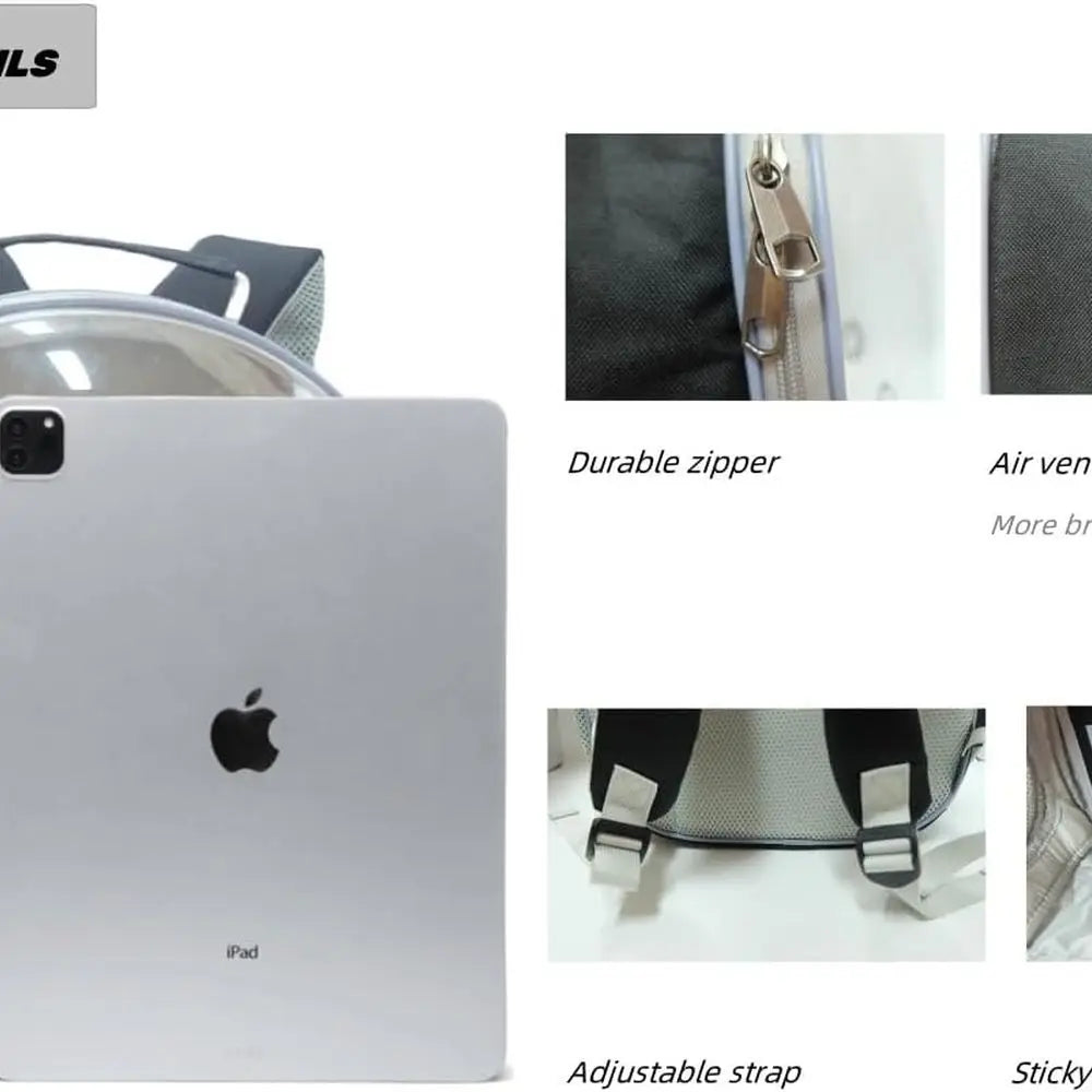 High-concerned Chemical Space Capsule Pet Carrier Backpack for Small Animals