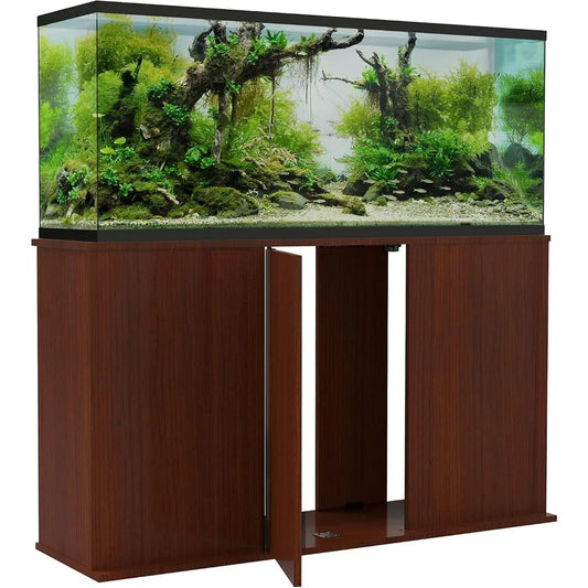 Particle Board Aquarium Stand For Contemporary Indoor Use