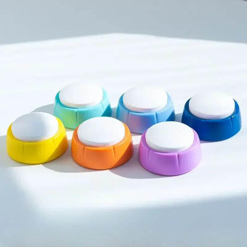 Dog Talk Button for Pet Communication and Training Clicker