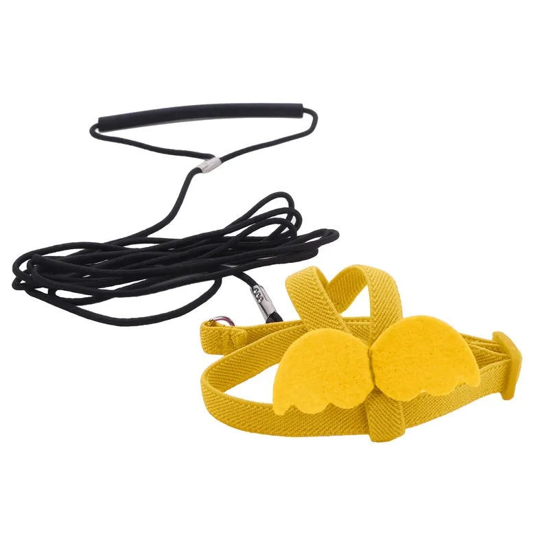 NONECN Parrot Harness Leash Set For Cockatiels Outdoor Flying