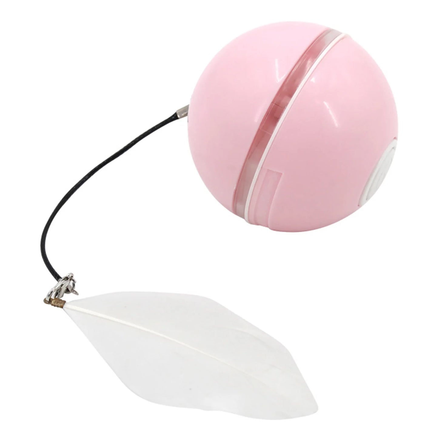 Auto Rolling Cat Toy Ball SelfMoving Interactive LED Indoor Play