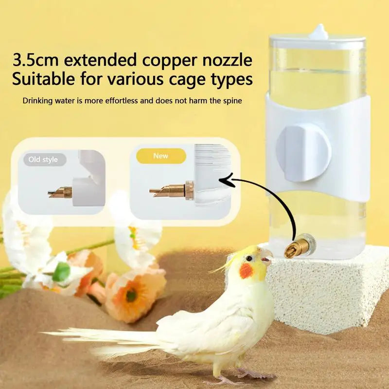 High-Concerned Parakeet Bird Feeder Hanging Food and Water Dispenser