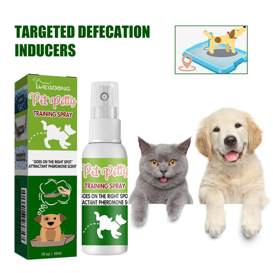 YEGBONG Pet Positioning Defecation Inducer Training Spray