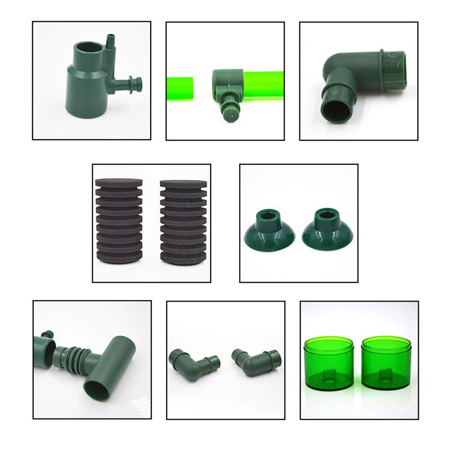 High Concerned Aquarium Biochemical Sponge Filter Double Head Filtration