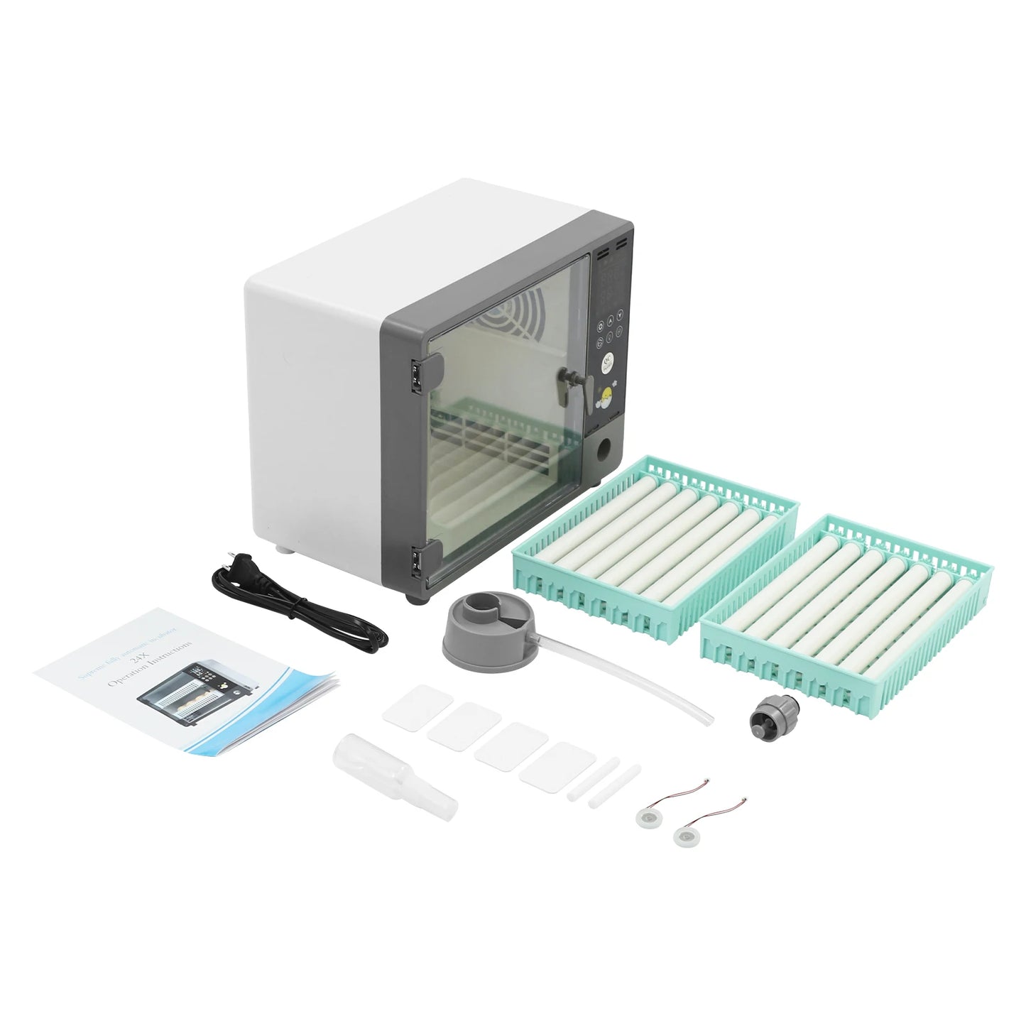 24 Egg Incubator With Automatic Turner Humidifier US Plug