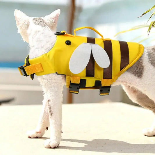 Dog Life Vest With Quick Release Handle Waterproof Ripstop