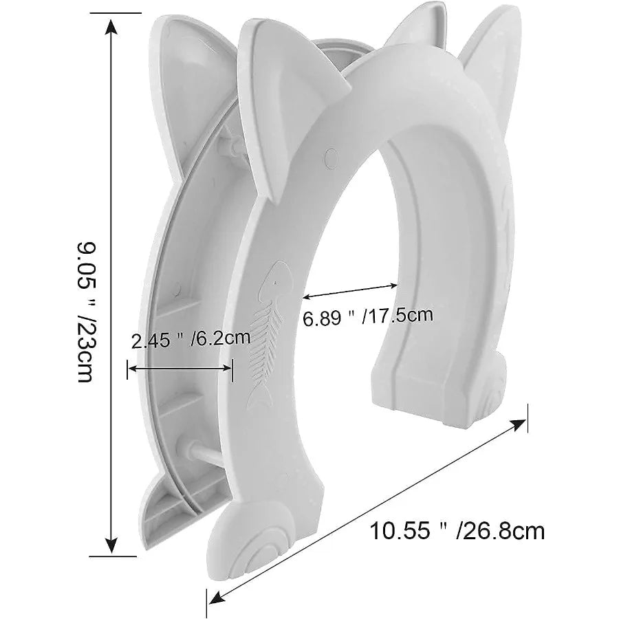 Hign-concerned Indoor Cat Door For Interior Doors Easily