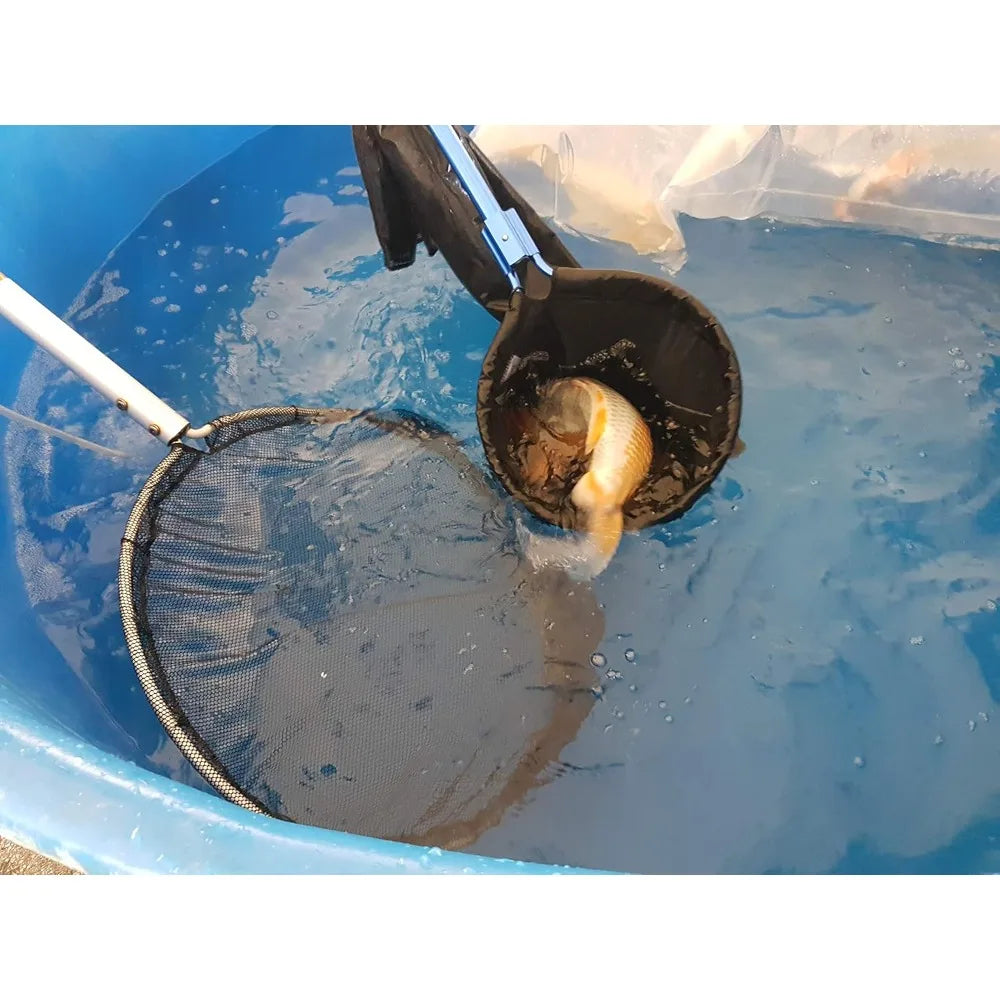 HUANYAN Heavy Duty Waterproof Koi Fish Transport Sock Net