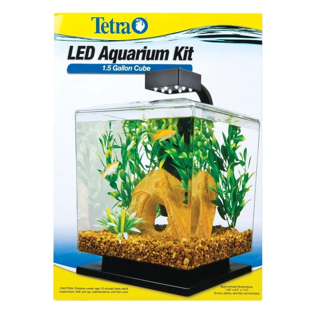 XMSJ LED Aquarium Kit for Betta and Tiny Tropical Fish