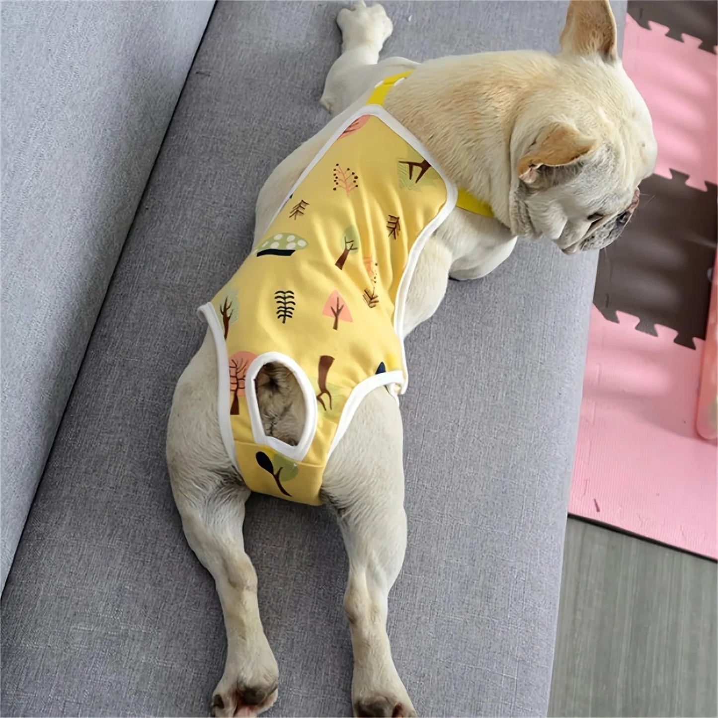 Reusable Female Dog Diapers Adjustable Mesh Pants For Heat Incontinence