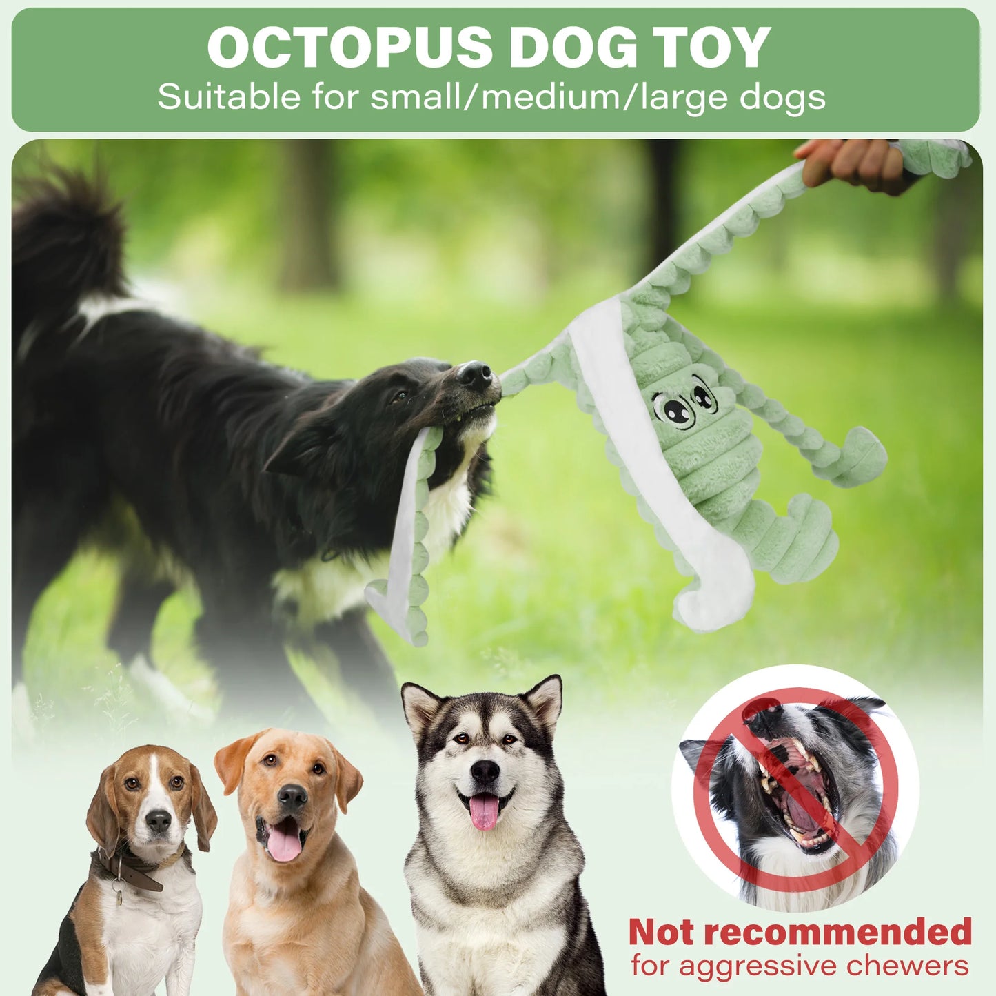 Pet Grinding Teeth Squeaky Plush Interactive Toy For Dogs