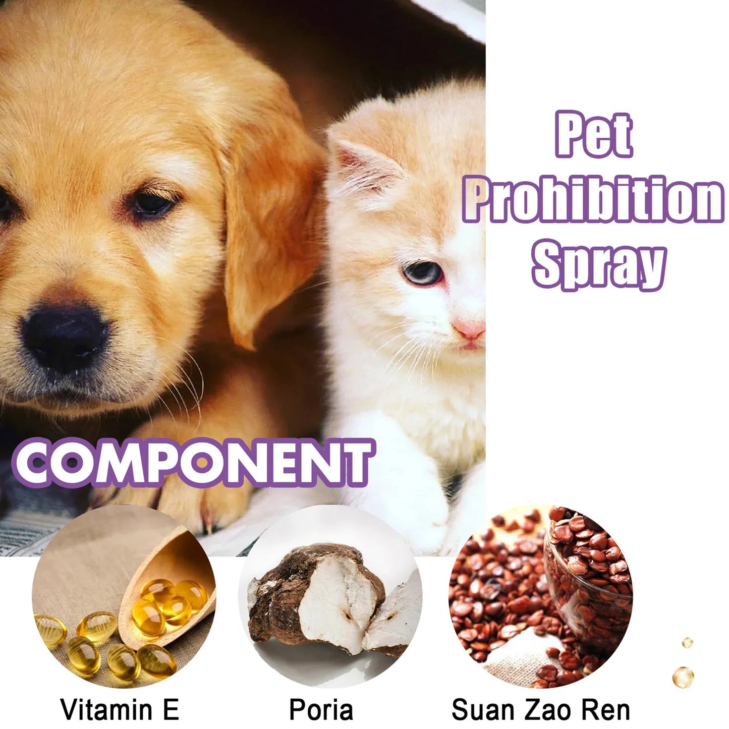 Calming Diffuser For Dogs And Cats Anti Anxiety Liquid Spray