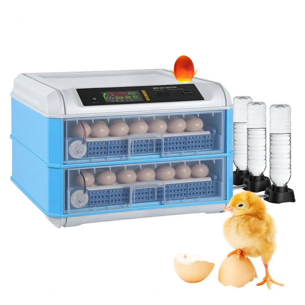 120 Egg Incubators With Automatic Egg Turning And Temperature Control