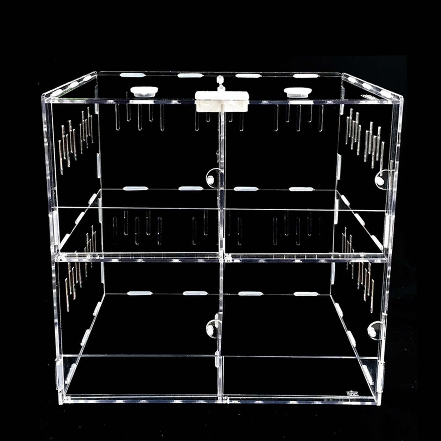 Hign-concerned Acrylic Pet Box Four Grids Reptile Breeding Box