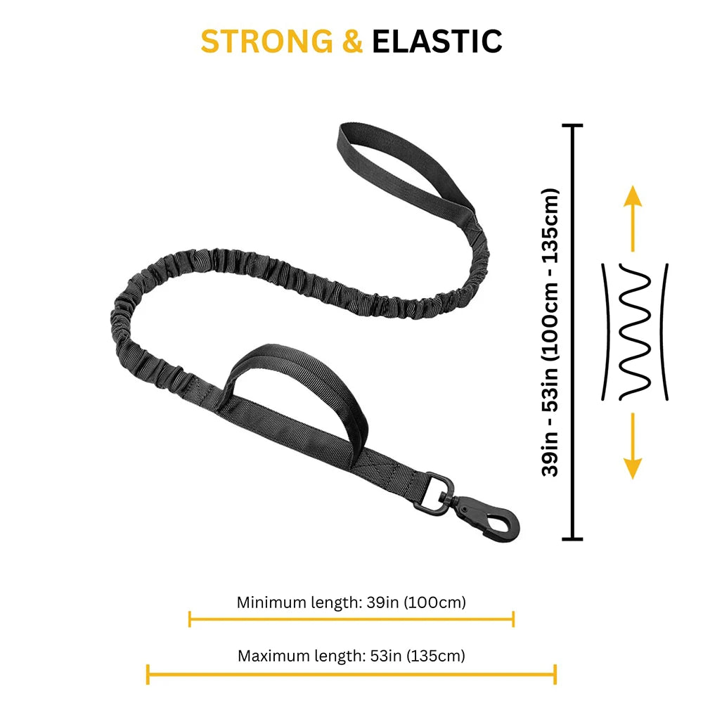 Military Tactical Dog Harness And Leash Set For Large Malinois No Pull