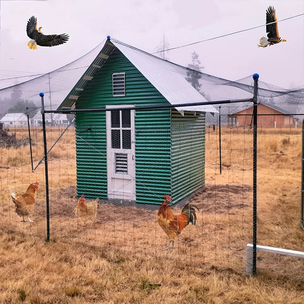 Chicken Coop Netting Nylon Bird Mesh For Garden Fruit Trees