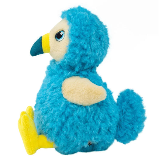 Durable Plush Dog Chew Toy Duck Shape Interactive Chewers