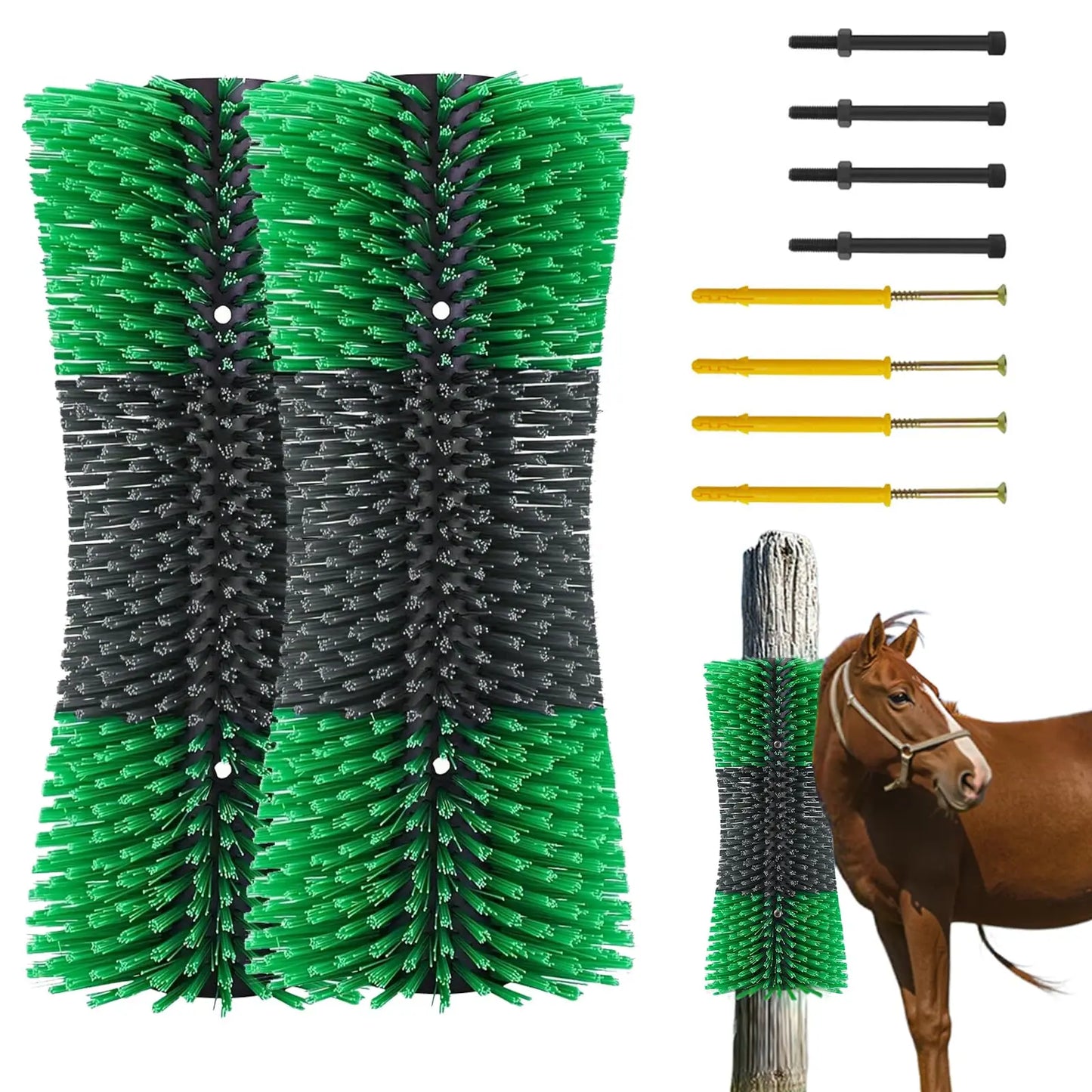 Hign-concerned Horse Hair Brush Kit For Horse Grooming