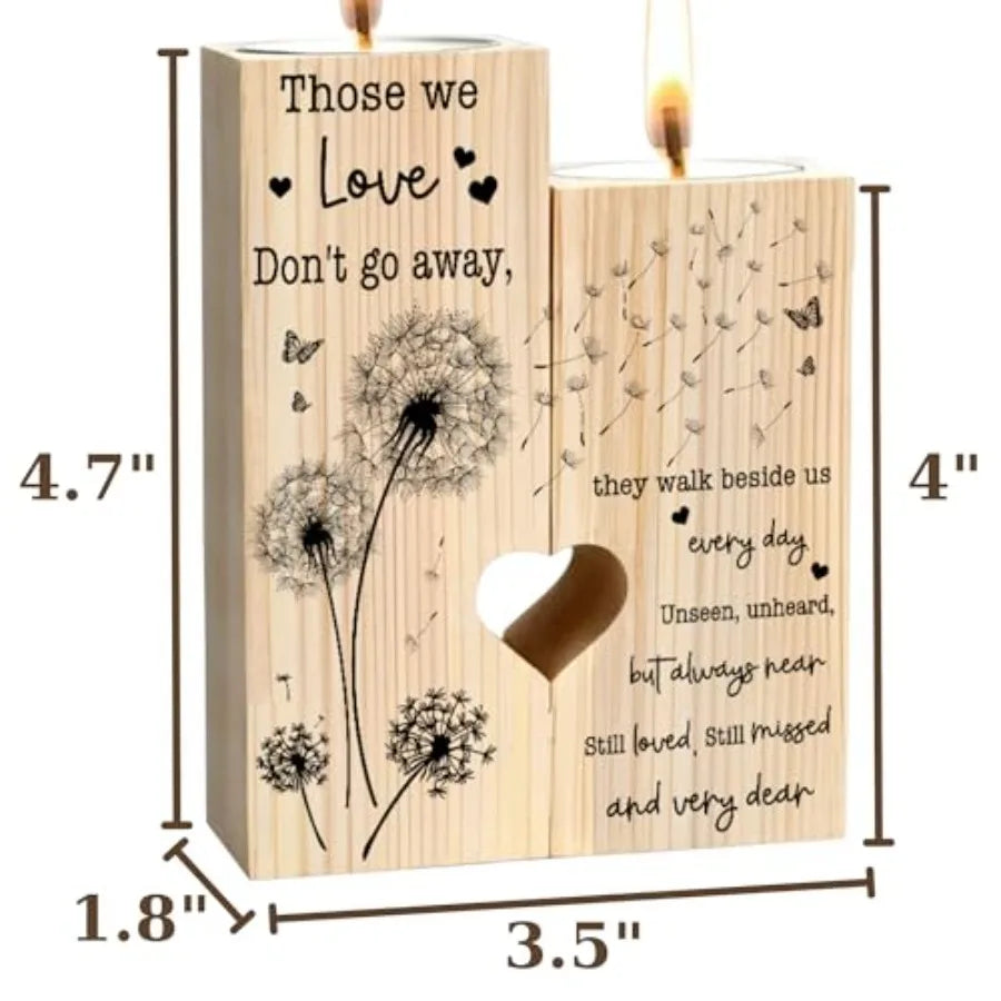 Bereavement Candle Holders Sympathy Gifts for Loss of Loved One Memorial