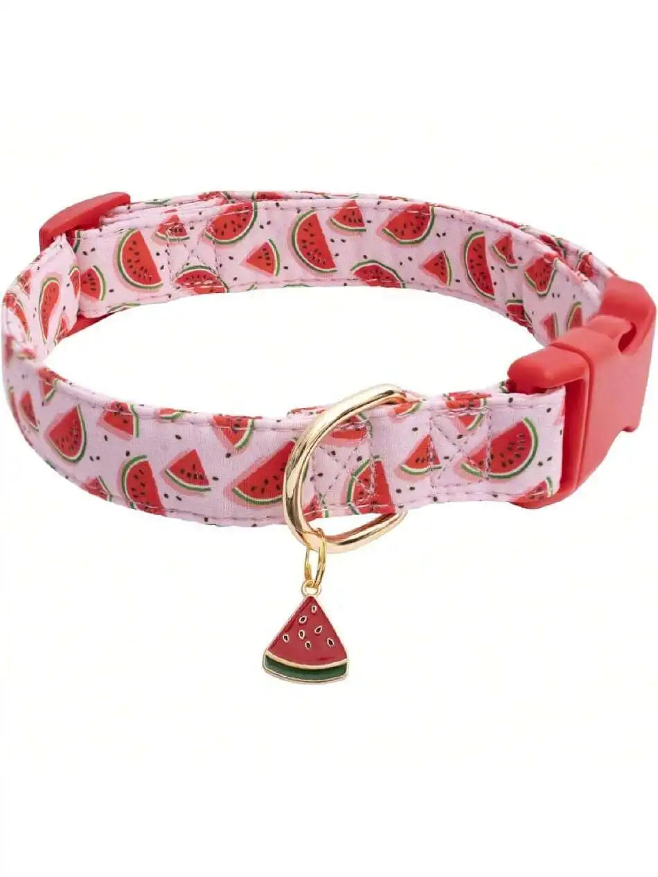 Floral Dog Collar With Flower Design For Girls Female Dogs