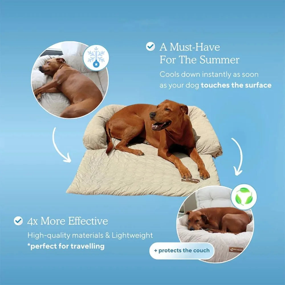 Chill Relief Dog Cooling Mattress For Durable, Comfortable Rest