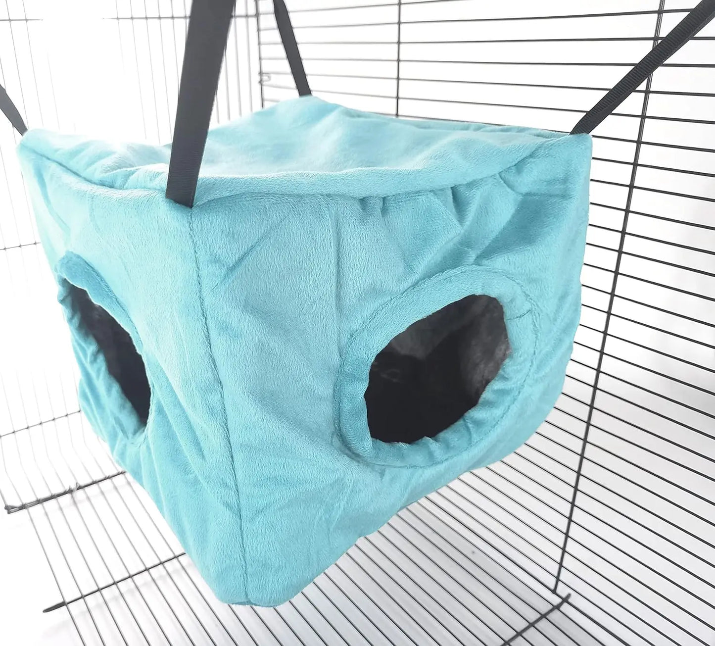 Zhejiang UltraSoft Microplush Small Animals Triple Bunkbed Hammock Hideout Haven