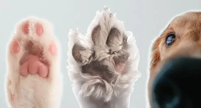 Pet Pawprint Keepsake Kit With Wood Frame For Pet Memorial