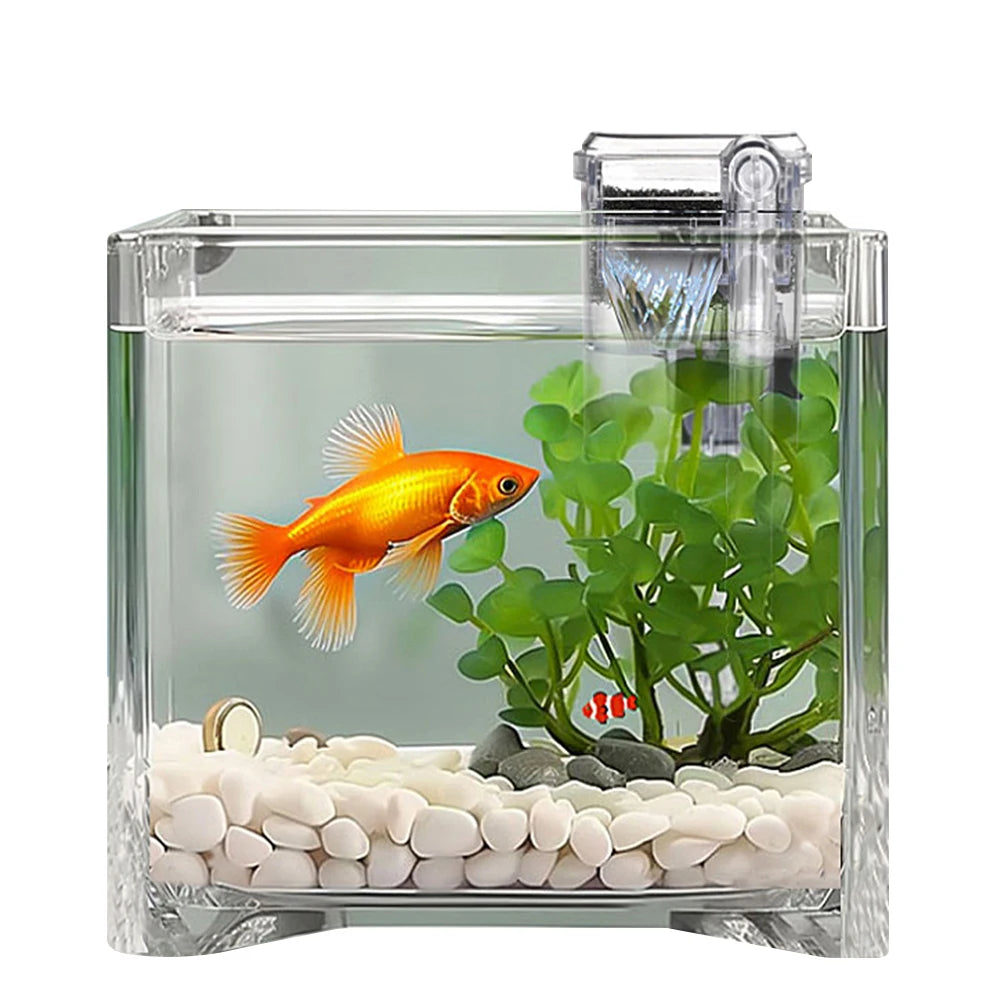 Shunmaii Suspended Hang On Aquarium Filter USB Water Pump