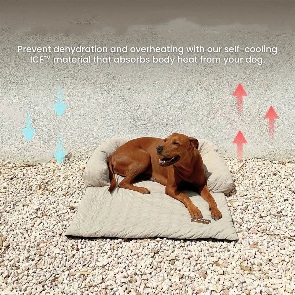 Chill Relief Dog Cooling Mattress For Durable, Comfortable Rest