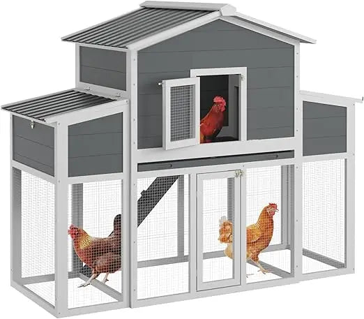 Cedar Chicken Coop 2 To 6 Chickens With Nest Boxes
