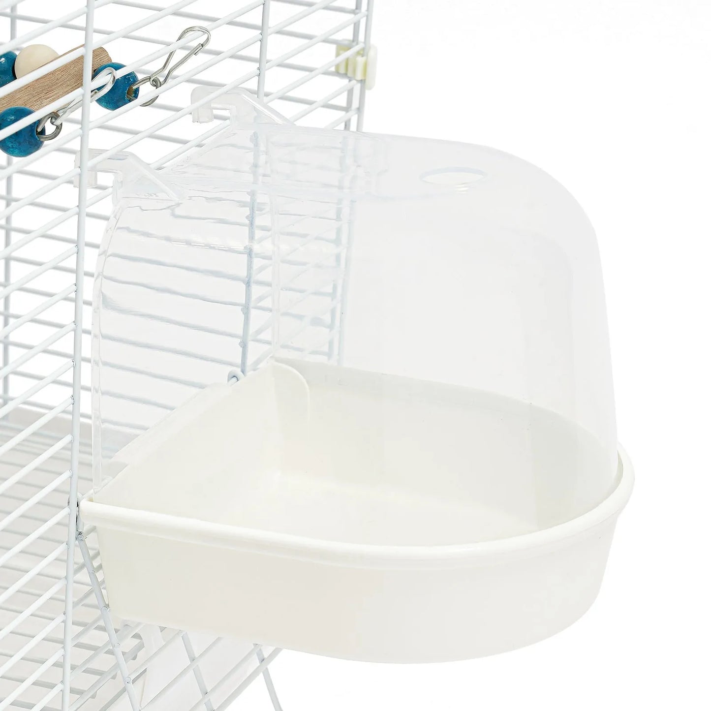Two-Tier British Style Bird Cage for Parakeets and Canaries