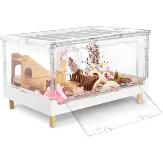Guangdong Acrylic Hamster and Guinea Pig Cage for Small Pets