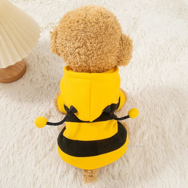 Winter Dog Hoodie Coat For Small Medium Dogs And Cats Cosplay