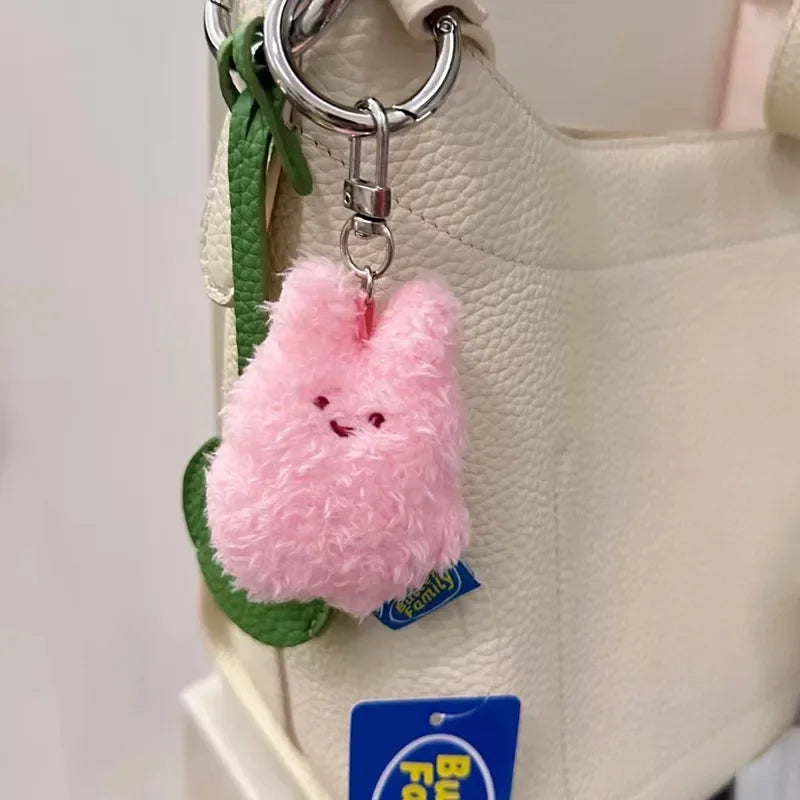 CN Shanghai Guangdong Butter Rabbit Plush Keychain Anime Toy
