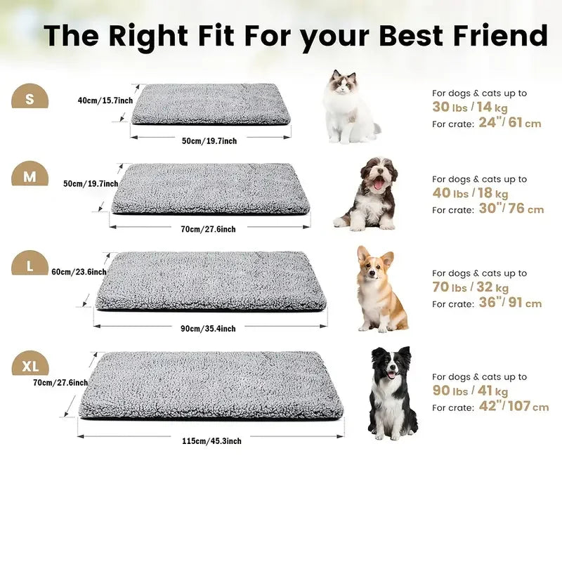 Self Heating Pet Pad Blanket For Dogs Cats No Electricity