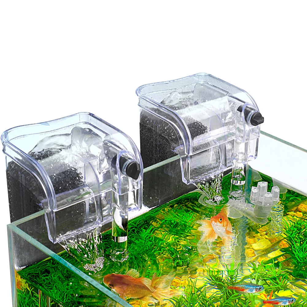 Shunmaii Suspended Hang On Aquarium Filter USB Water Pump