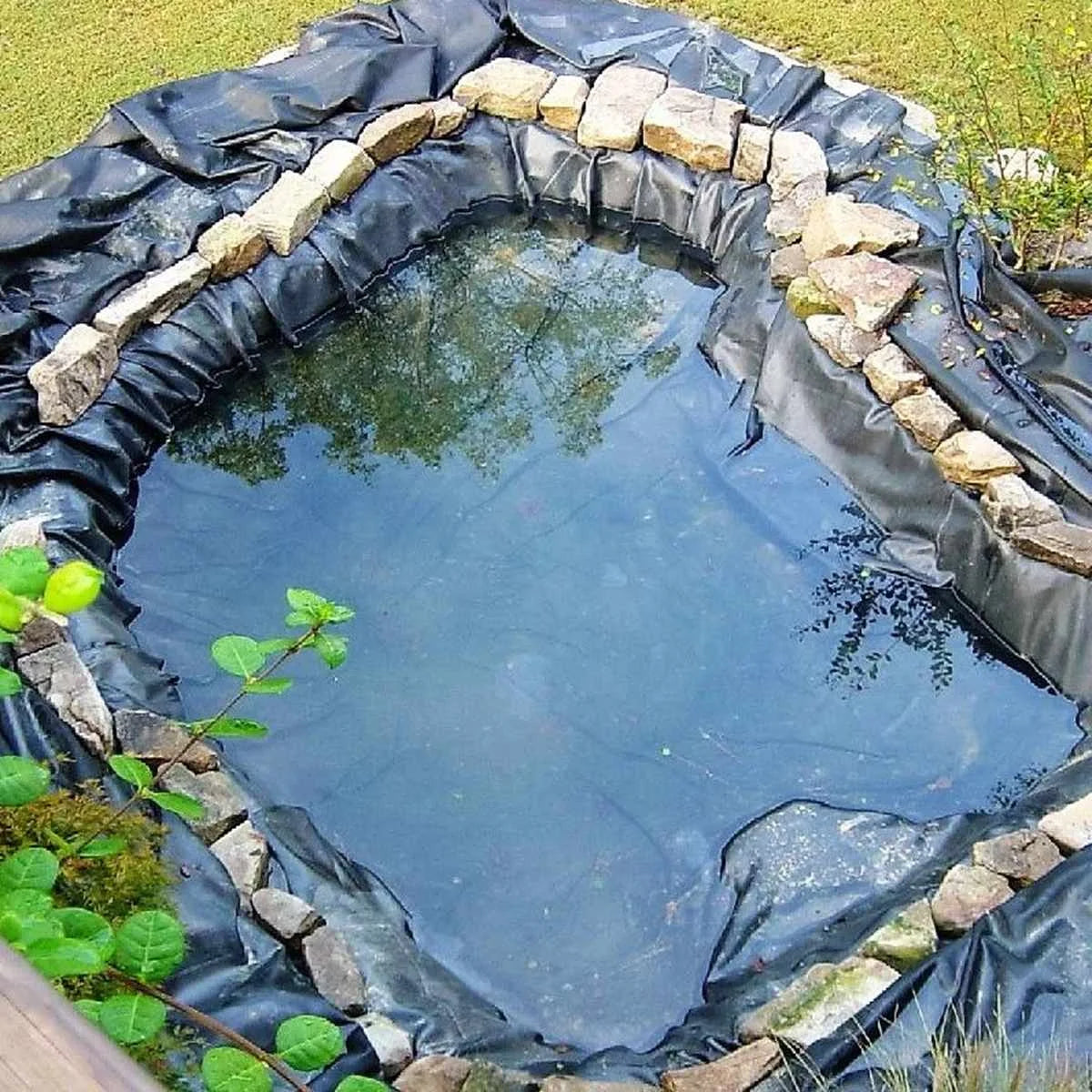 Durable HDPE Fish Pond Liner Garden Pools Waterproof